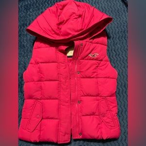 Kids Hollister Hooded Puffy Vest